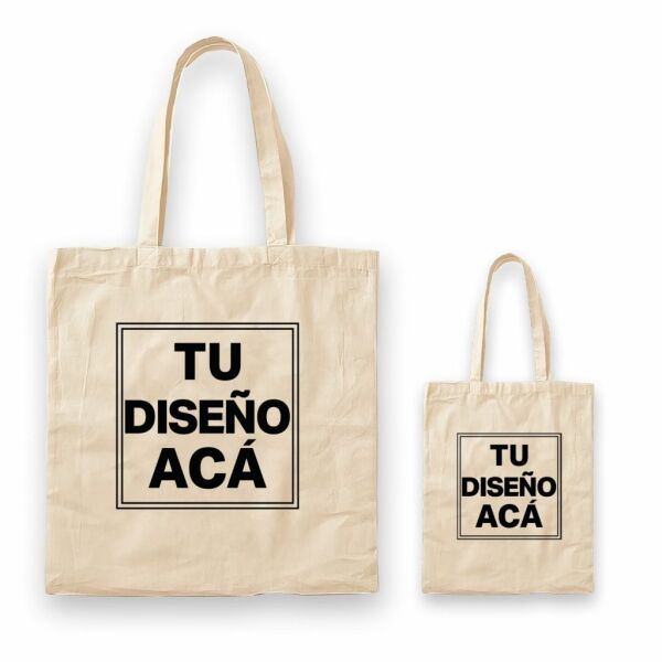 Tote Bag Personalizada o Bolsas de Lienzo por FL Fábrica de Ropa